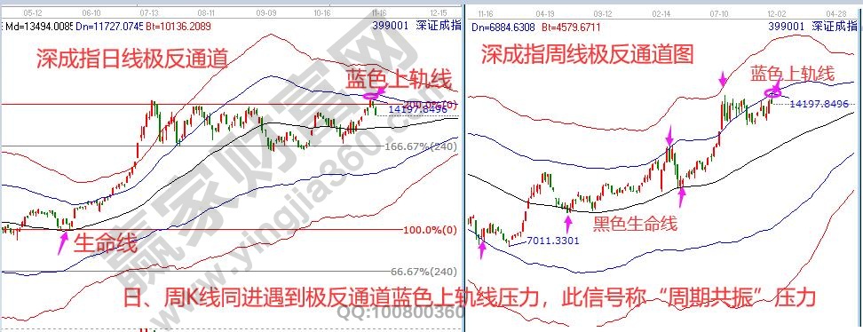 深成指周期共振信号